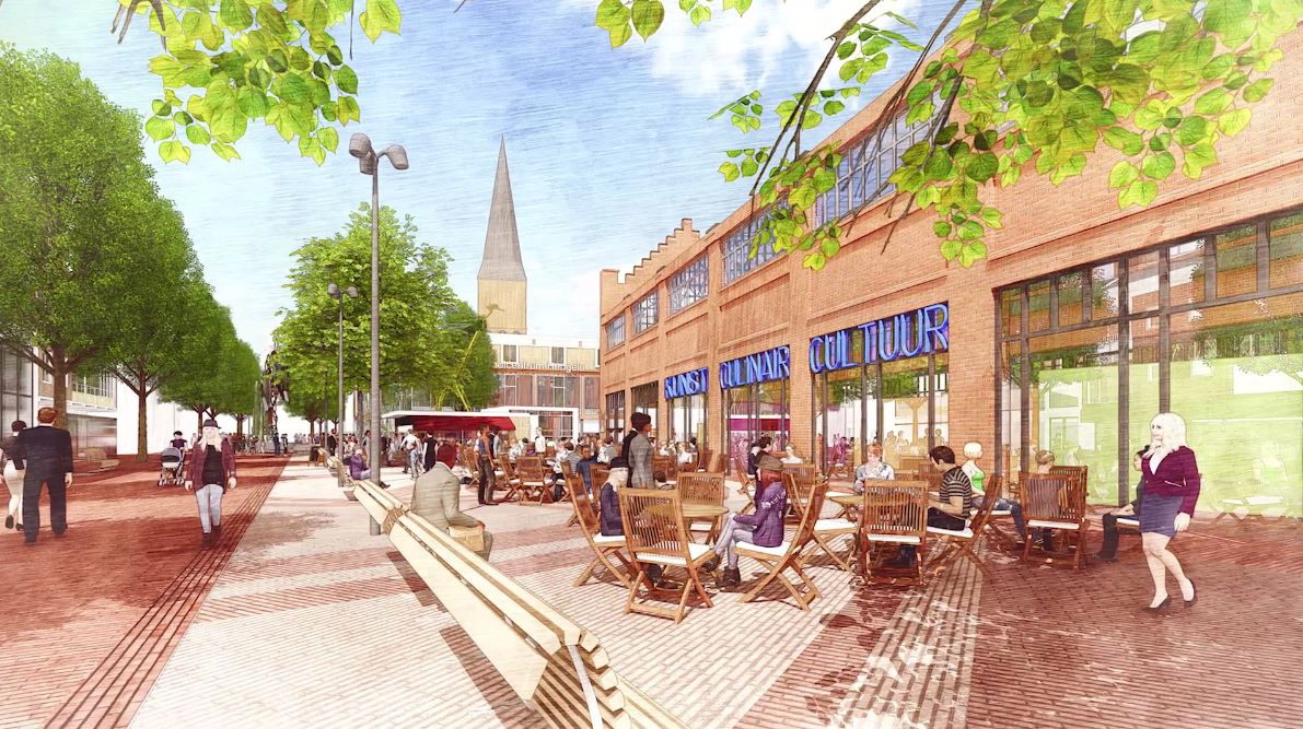 Hijschgebouw herleeft straks op het Hengelose marktplein