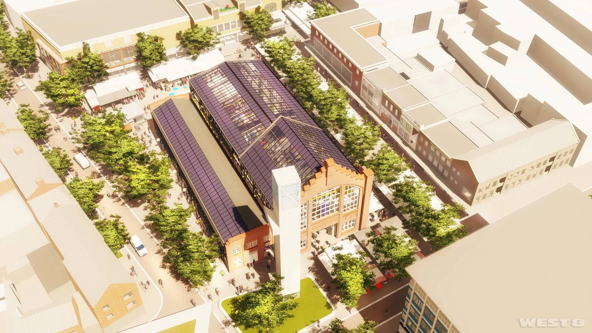 Groen licht voor ‘De Hijschkamer’: culturele markthal op het marktplein
