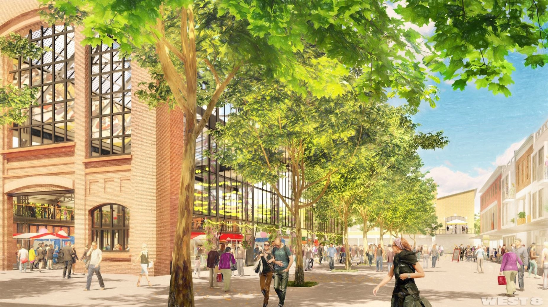Andere invulling voor het marktplein
