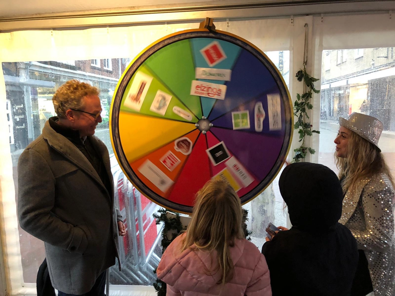 Draaiend rad zorgt voor blije gezichten