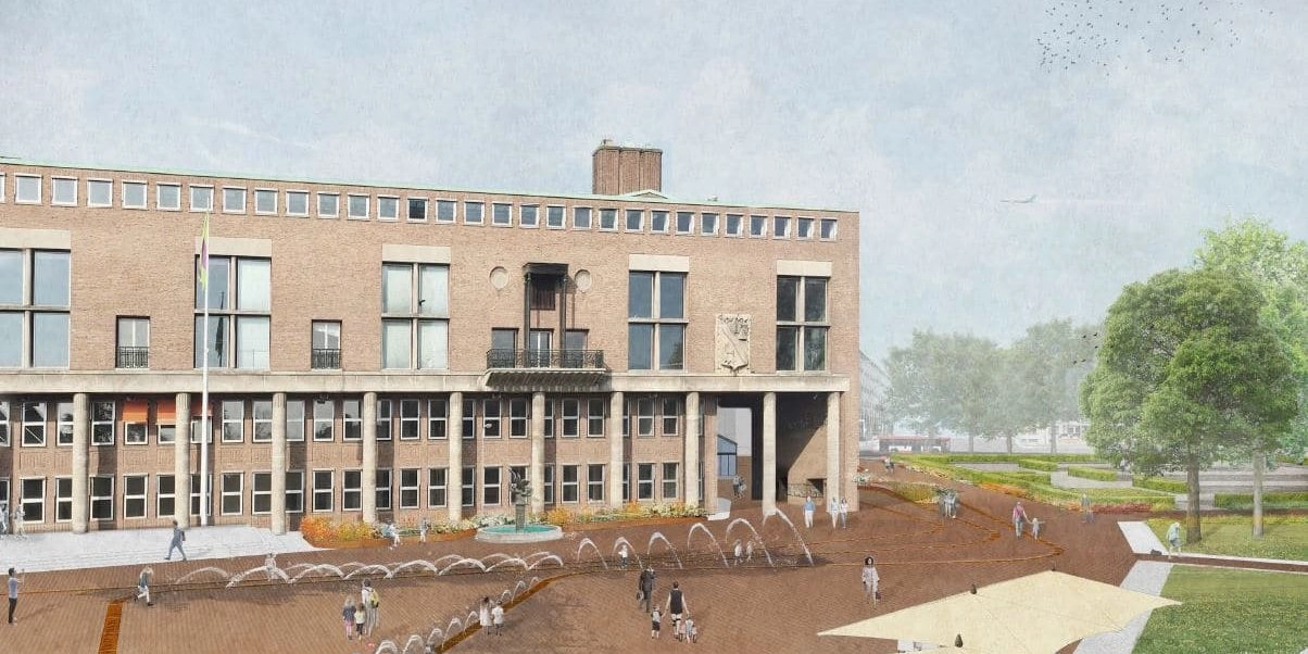 Nieuw evenementenplein in Hengelo klaar voor de bouwvak