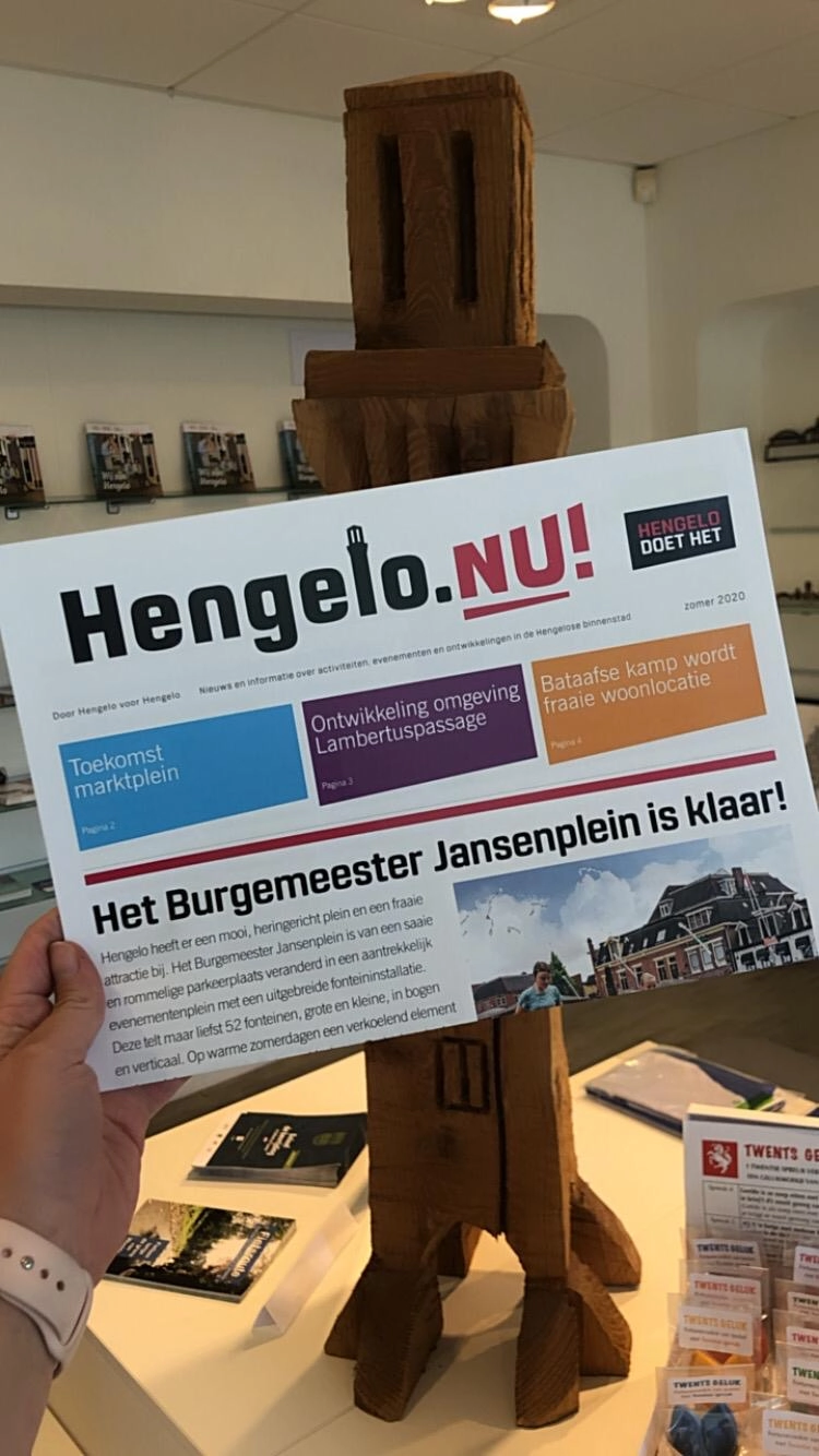 Nieuwsbrief Hengelo.nu, lees 'm ook!