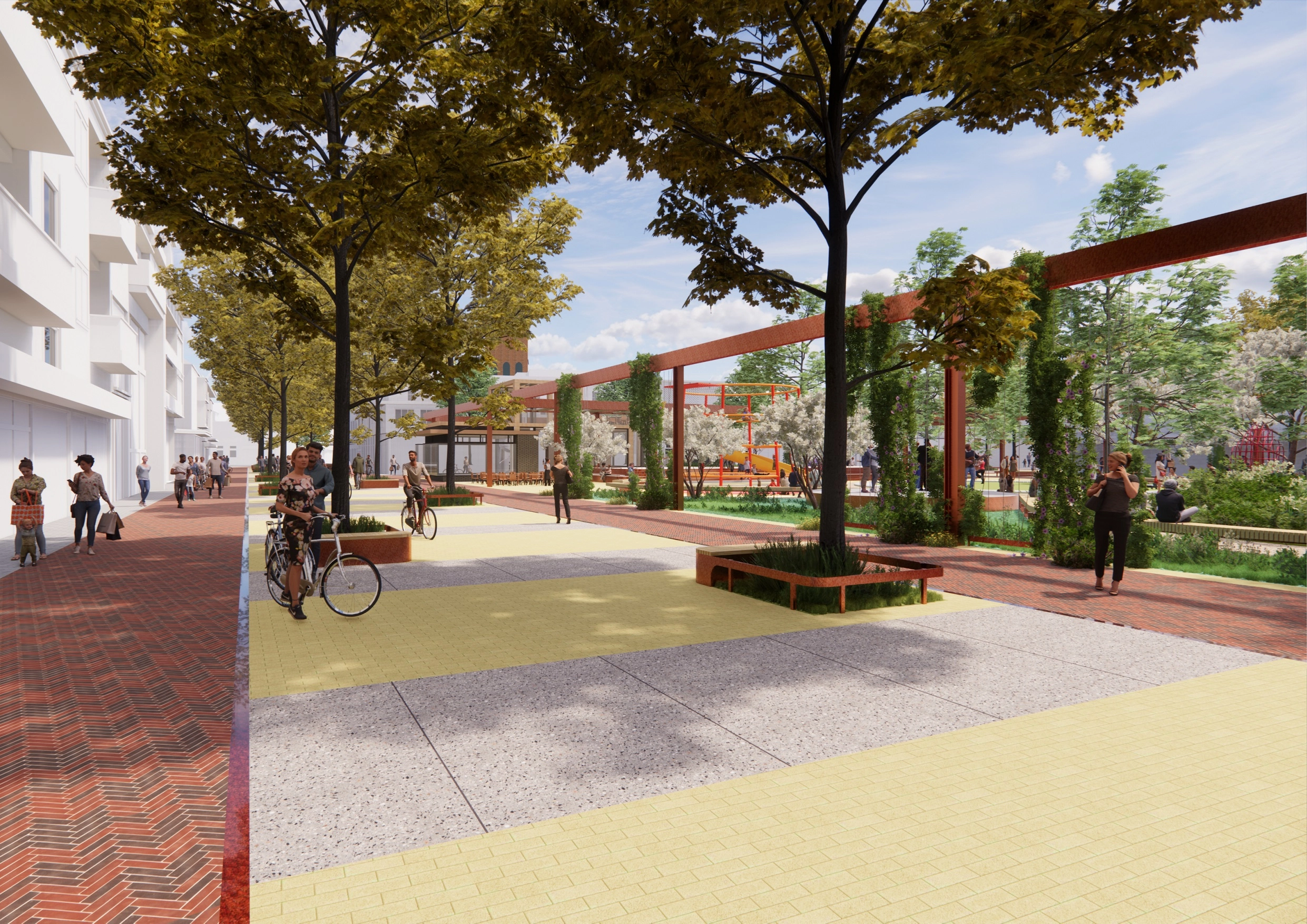 Begin herinrichting marktplein