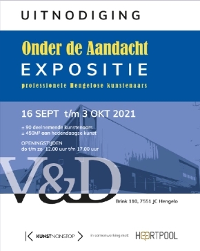 Expositie professionele Hengelose beeldend kunstenaars in oude V&D pand