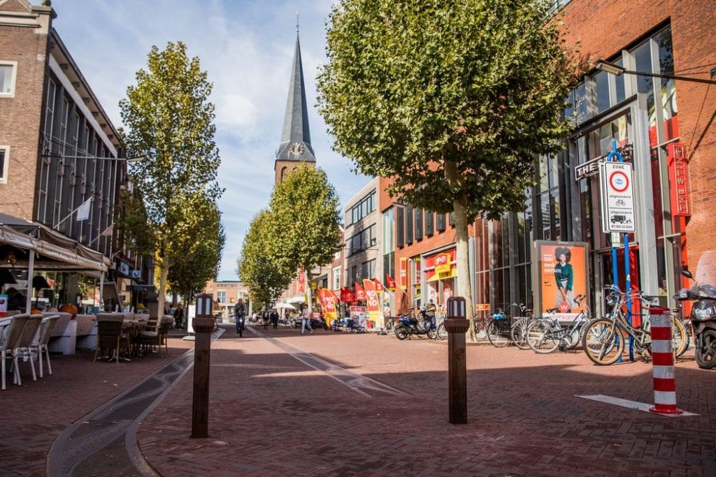 Paaltjes in Enschedesestraat