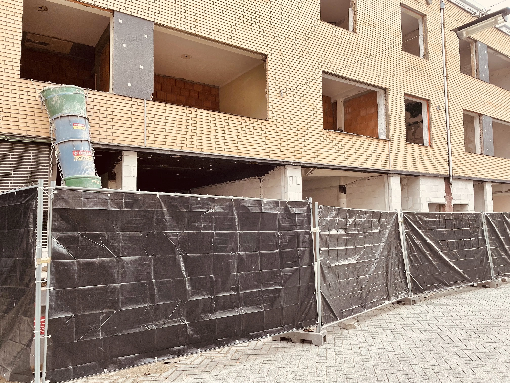 Verbouwing aan de Marktstraat
