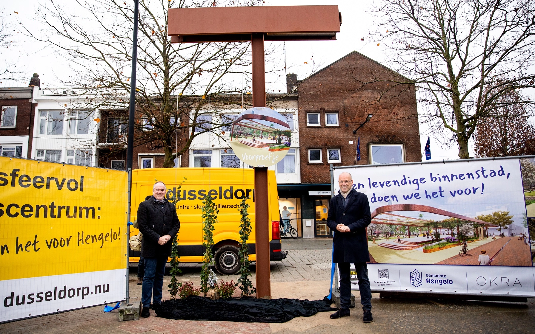 Werkzaamheden marktplein, de planning