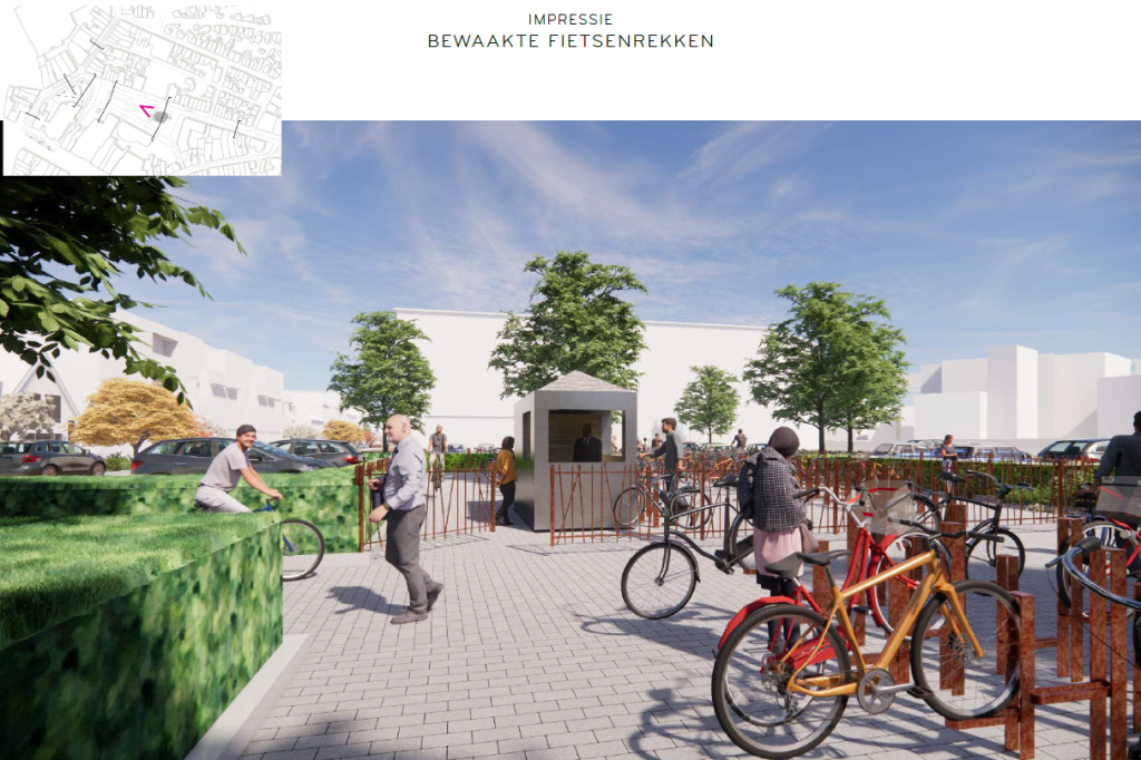 Bewaakte fietsenrekken