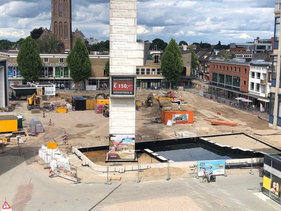 De transformatie van de Hengelose binnenstad is in volle gang