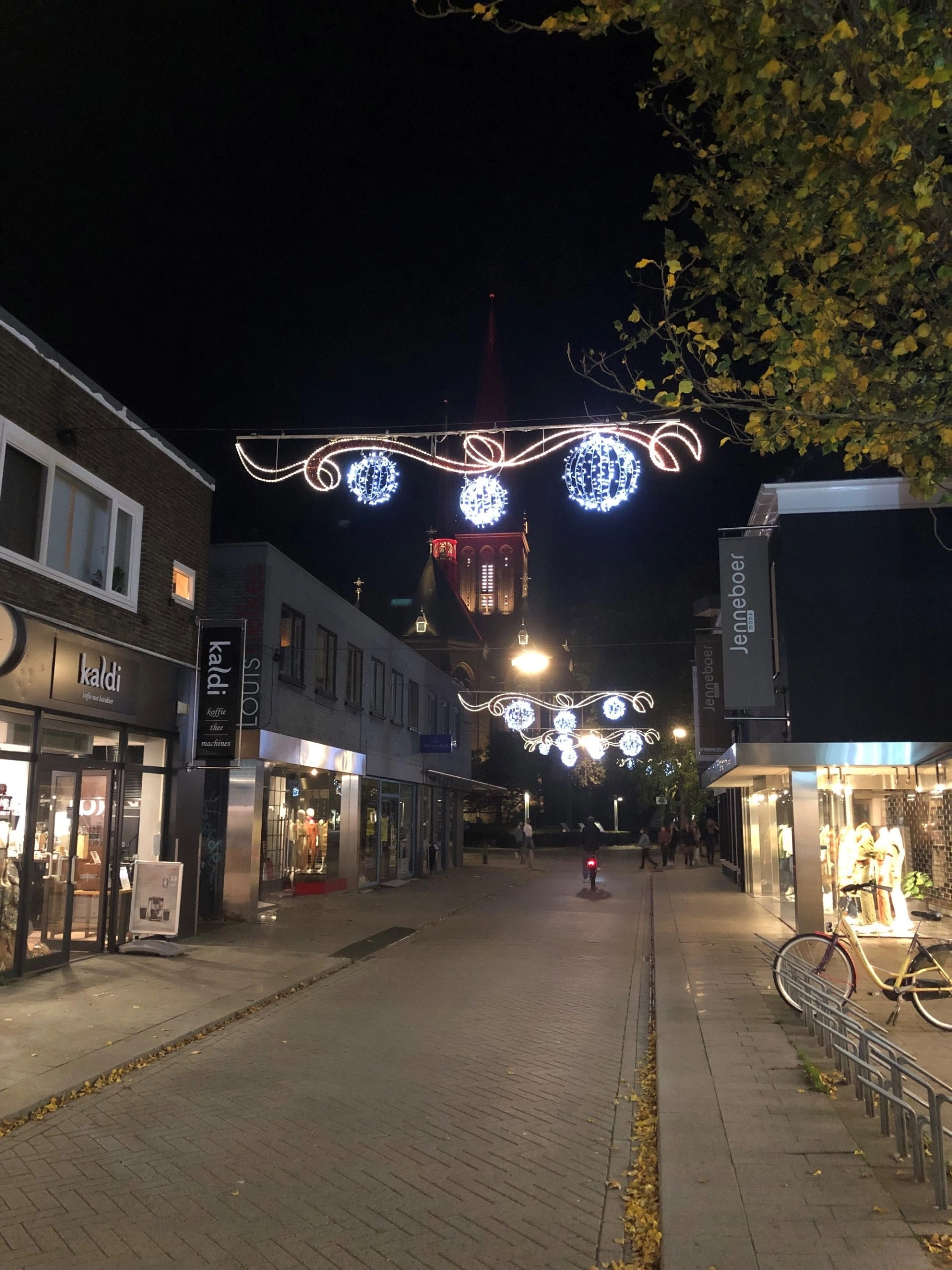 Sfeerverlichting binnenstad