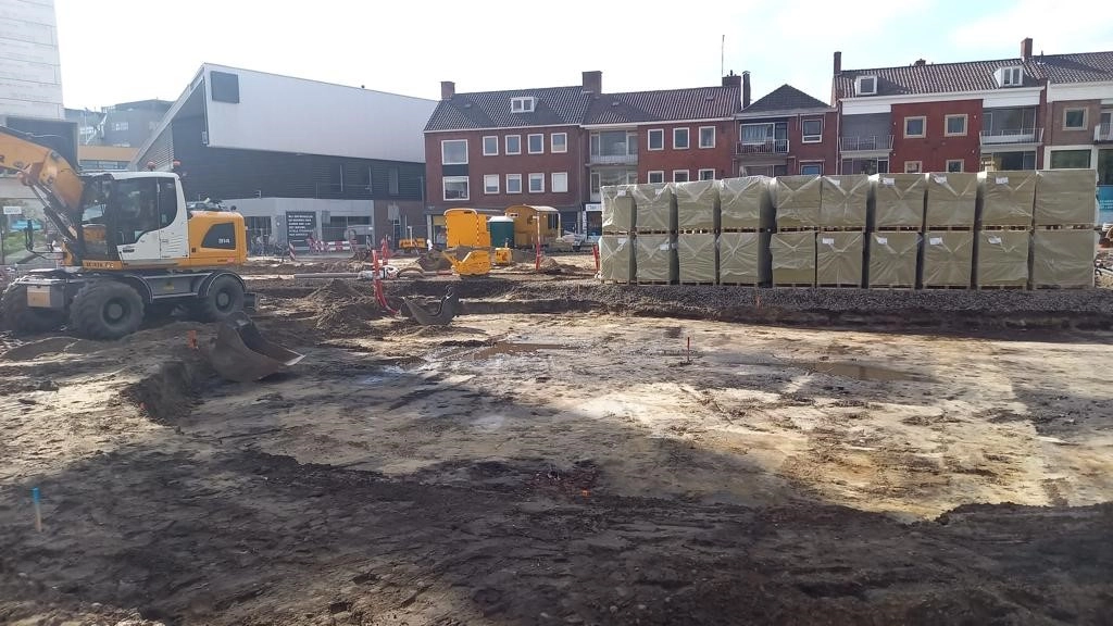 Onder het marktplein ligt van alles!